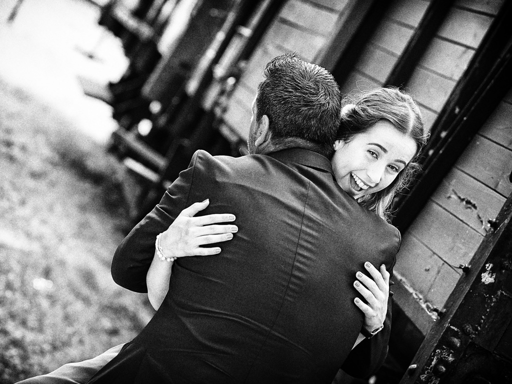 Joelle mit Papa René